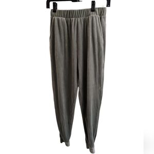 Light Green Velvet Sweats